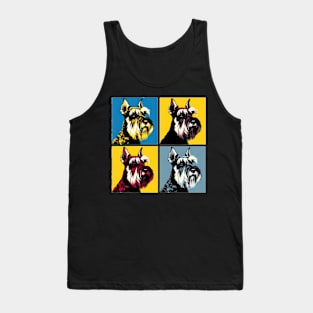 Standard Schnauzer Pop Art - Dog Lovers Tank Top